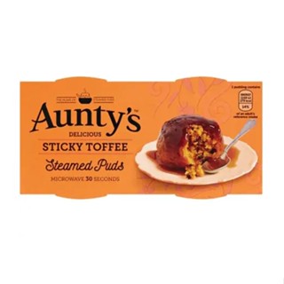 Auntys - Sticky toffee puds 95gx2