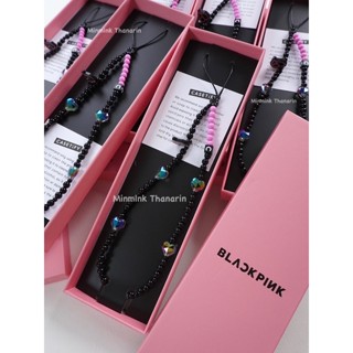 💗🖤BLACKPINK Phone Charm สายคล้องมือถือ สี: Black พร้อมส่ง