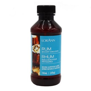 LORANN Rum Bakery Emulsion 4 Oz. กลิ่นรัม (118 ml) (06-7598-…