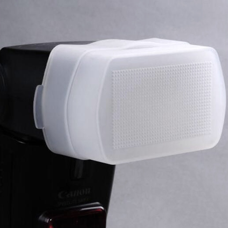 แฟลชBounce White Diffuser Softboxสําหรับyongnuo Speedlite YN568EX YN-568EX II YN568EXIII YN560EX YN5