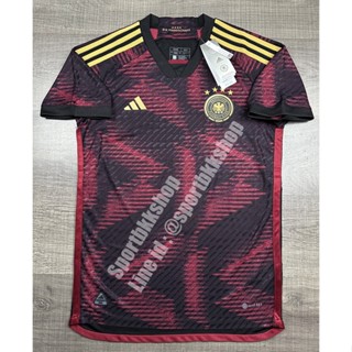 [Player] - เสื้อฟุตบอล ทีมชาติ Germany Away เยอรมัน เยือน เกรดนักเตะ ชุดฟุตบอลโลก ปี 2022