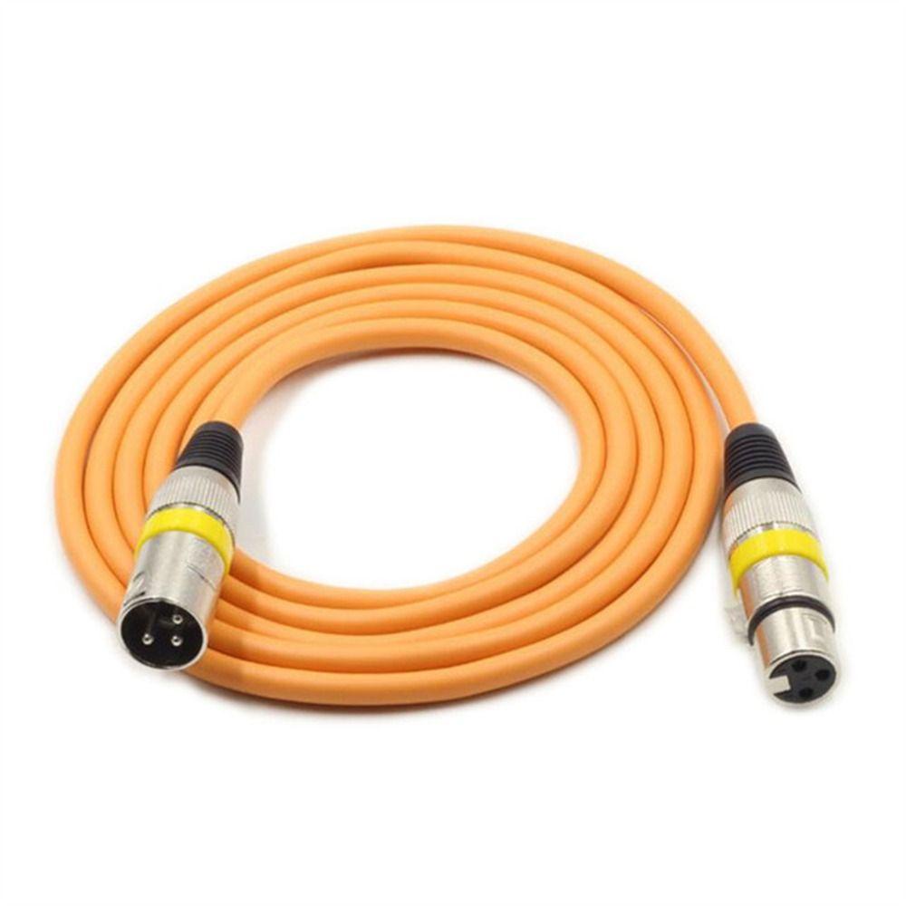 แวววาว 3เข็มหมุด XLR สาย0.3เมตร1เมตร1.8เมตร3เมตร5เมตร10เมตรป้องกันสายสําหรับผสมไมโครโฟนเครื่องขยายเสียงไมโครโฟนอุปกรณ์สมดุลสาย - รูปที่ 5