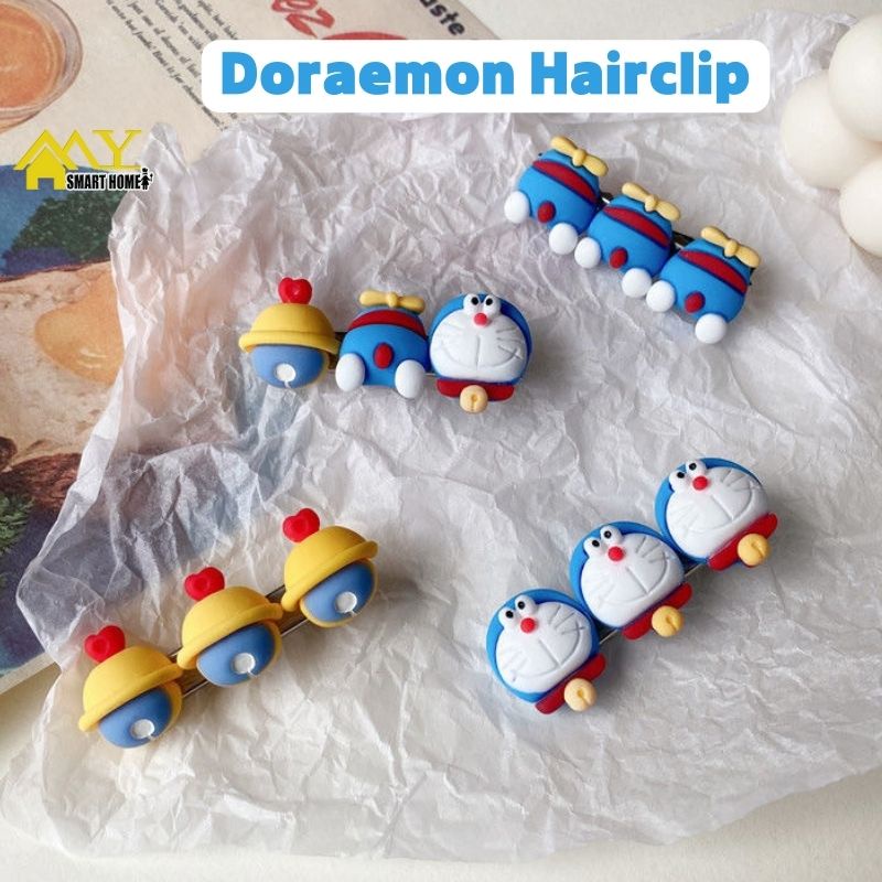 发夹 Doraemon Hair Clip กิ๊บติดผมโดราเอมอน กิ๊บติดผมหน้าม้า ญี่ปุ่น น่ารัก แฟชั่นเด็ก กิ๊บติดผม 儿童发夹 可爱发夹