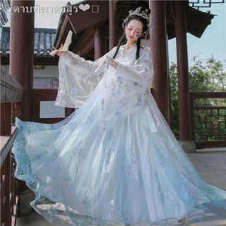 เตรียมการจัดส่ง►Ming-made Hanfu นักเรียนหญิงสไตล์จีนโบราณเครื่องแต่งกาย vibrato ของแท้ปรับปรุงดอกไม้งานแต่งงานกระโปรงหน้