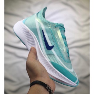 สินค้าลิขสิทธิ์แท้ Nike Nike Zoom Fly 3 รองเท้าวิ่งระบายอากาศ รองเท้ากีฬา（z-one）003