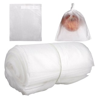 100PCS Garden Plant Fruit Cover Protect Net Mesh Bag Against Insect Bird Pest