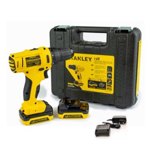 STANLEY สว่านไร้สาย 12V รุ่น SCD121S2K แบต 2 ก้อน แท่นชาร์จ 1อัน ของแท้โดยตัวแทนจำหน่าย