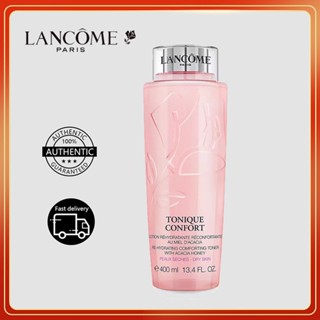 💯% ลังโคม Lancome Pink Water Rose Qingying Toner Moisturizing Toner น้ำแป้งลังโคม โทนเนอร์ลังโคม โทนเนอร์ ชมพู