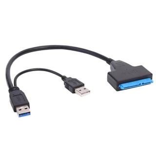 สายเคเบิ้ลอะแดปเตอร์ SATA USB เป็นฮาร์ดดิสก์ Serial SATA 2.5 นิ้ว สําหรับโน้ตบุ๊ก