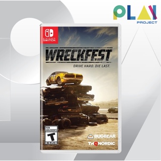 Nintendo Switch : Wreckfest Drive Hard. Die Last. [มือ1] [แผ่นเกมนินเทนโด้ switch]