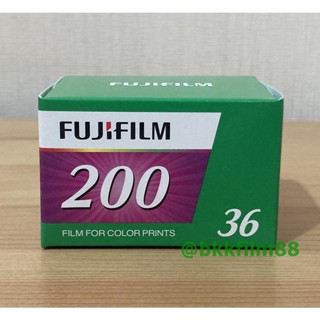 ฟิล์มสี Fuji 200 35mm 36exp 135-36 Color Film Fujifilm ฟิล์มถ่ายรูป ของใหม่ C200