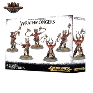 [GWพร้อมส่ง] Warhammer :AoS: KHORNE BLOODBOUND WRATHMONGERS โมเดลเกมสนามจำลอง