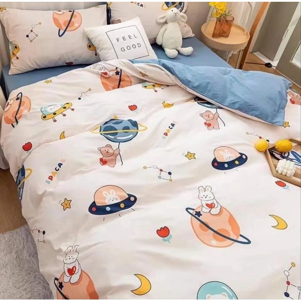 🎆พร้อมส่งทุกวัน🎆Sweetdream_By Nakin ผ้าปูที่นอน ครบชุด 6 ชิ้น มีทุกขนาด thumbnail 4