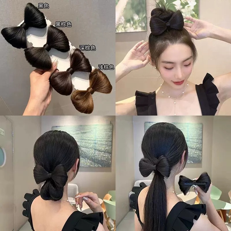 แฟชั่นเกาหลีอารมณ์ใหม่วิกผมสวยโบว์กิ๊บติดผมริบบิ้นที่สวยงามกิ๊บติดผมกิ๊บเครื่องประดับผมขนาดใหญ่