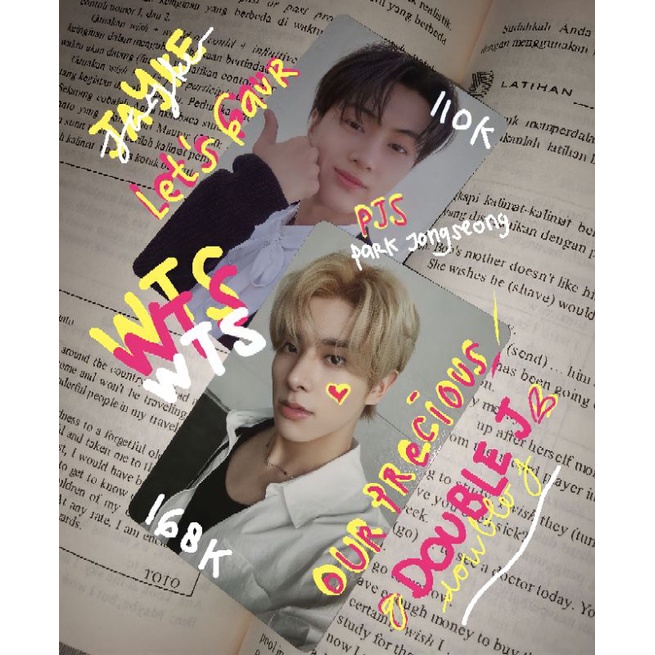 ENHYPEN PHOTOCARD JAY NIKI SUNOO JAMES