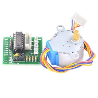 สเต็ปปิ้งมอเตอร์ ULN2003 Stepper Motor Driver Board + 5V Stepper Motor มีเกียร์ทดรอบแรงบิดสูง