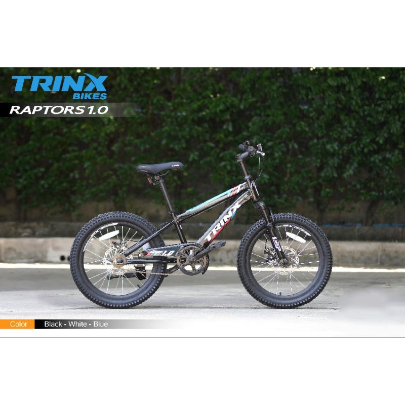 TRINX RAPTORS 1.0 จักรยานเสือภูเขาเด็ก ล้อ 20 นิ้ว ไม่มีเกียร์ ดิสก์ ...
