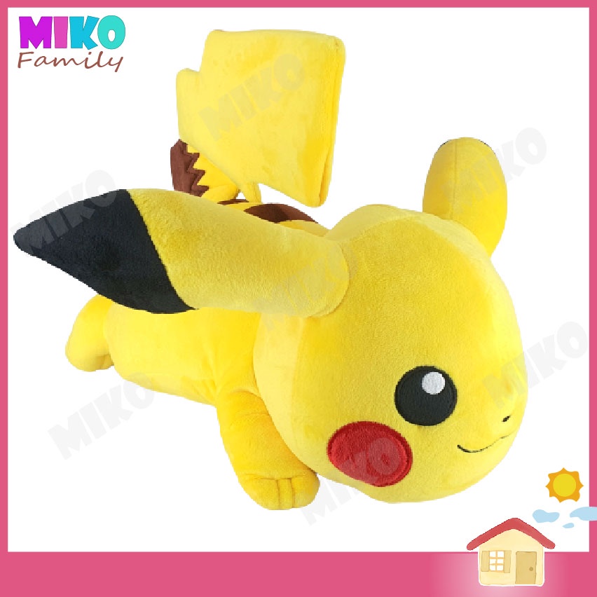 ตุ๊กตา ปิกาจู โปเกม่อน Pikachu Run Pokemon ขนาด 7, 12 นิ้ว / ของเล่น ของเล่นเด็ก ของขวัญ งานป้าย ลิขสิทธิ์แท้