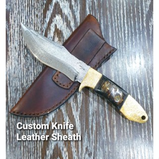 มีดแคมป์ มีดใบตาย Custom knife (Bowie collection knife)