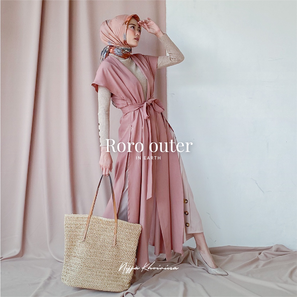 (PRE-ORDER) Bynissakhoirina - RORO OUTER Short Sleeve - Womens Outer - Casual Outer - Moscrepe Outer