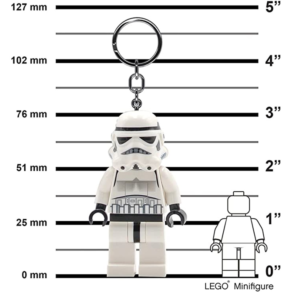 LEGO พวงกุญแจ ไฟฉาย เลโก้ มินิฟิกเกอร์ สตาร์วอร์ส Star Wars Stormtrooper Key Light ลิขสิทธิ์แท้ - รูปที่ 2