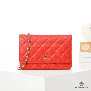 CHANEL WOC 7_ RED LAMB GHW