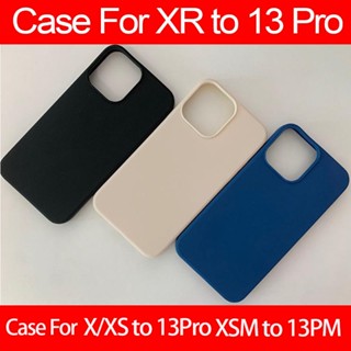เคสป้องกัน สําหรับ DIY XR เป็น 13 Pro XR 13 Pro X XS เป็น 12 Pro X XS เป็น 13 Pro XS max เป็น 13 Pro max