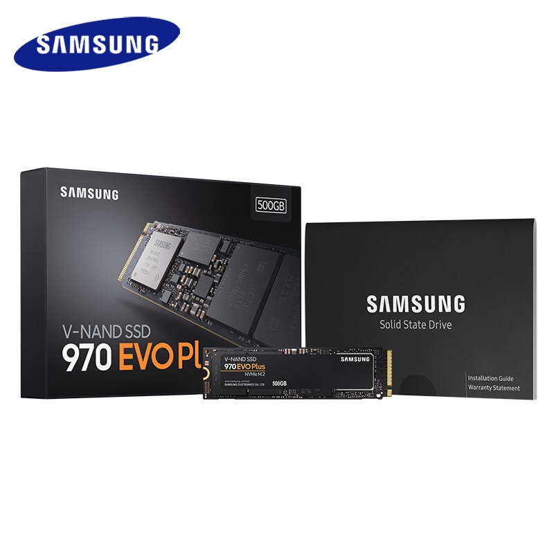 SAMSUNG SSD M.2 1TB 970 EVO Plus 500G 250G HD NVMe SSD ฮาร์ดไดรฟ์ HDD ฮาร์ดดิสก์ M2 2280ภายใน Solid State Drive สำหรับแล
