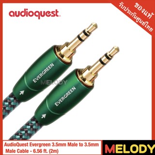 AudioQuest Evergreen 3.5mm Male to 3.5mm Male Cable - 6.56 ft. (2m)