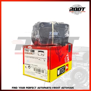 TRW ผ้าดิสเบรกหลัง Mitsubishi Pajerosport เครื่อง2.4 2.5 ปี15-22 เกรด UTEC ผ้าเบรก ผ้าเบรค เบอร์ GDB3239UT