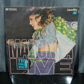 [SELL] Madonna Live : The Virgin Tour (LASERDISC)(USED) เลเซอร์ดิสก์ สื่อบันเทิงหนังและเพลง มือสอง !!