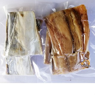 ปลาเค็ม ปลาเสียด เค็ม แท้ๆ จากทะเลระนอง 250 กรัม เนื้อปลาล้วนๆ คีโตทานได้
