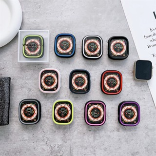 เคส TPU นิ่ม สองสี สําหรับสมาร์ทวอทช์ 49 มม. กรอบนิ่ม ป้องกัน กันชน สําหรับ iWatch Ultra สีสันสดใส