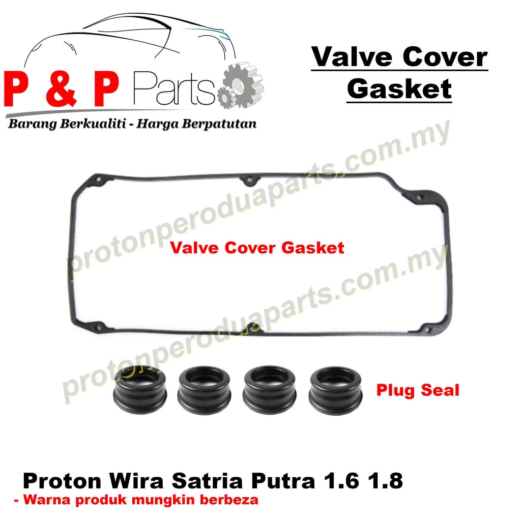 ซีลปลั๊กปะเก็นฝาครอบวาล์ว - Proton Wira Satria Putra 1.6 1.8 SOHC DOHC 4G92 4G93