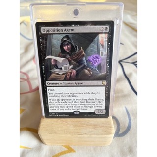 การ์ด MTG Opposition Agent Black Magic the gathering EDH รุ่น CLB