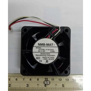 NMB-MAT 2410ML 0.1Wพัดลมระบายความร้อน5VDC-0.58A ขนาด60x60x25 mm 3สาย(ของไหม่)สินค้าไนไทยพร้อมส่ง