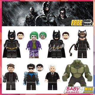 ฟิกเกอร์ ลายแบทแมน 8 แบบ DC Catwoman Joker Nightwing Killer Croc Pennyworth X0341