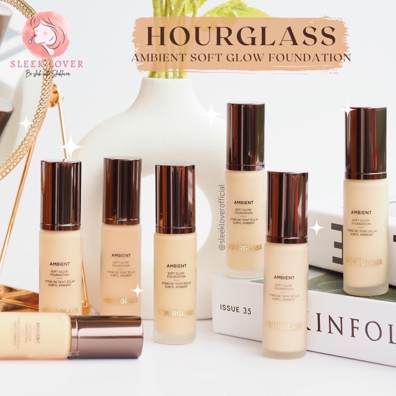 [เหลือ 1,529.- "เก็บโค้ดทักแชท"] 🔻พร้อมส่ง&แท้🔻Hourglass Ambient Soft Glow Foundation 30 ml.
