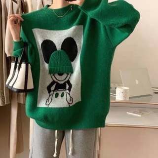 เสื้อสเวตเตอร์ไหมพรมน้องหนู Mickey สุดน่ารัก ใส่แมชต์ได้คูลสุดๆ