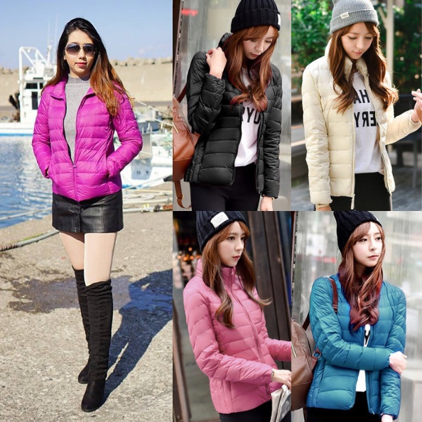 034 พร้อมส่ง ส่งไว ทันใจ ร้านคนไทยค่ะ Ultra light down เสื้อขนเป็ดแท้