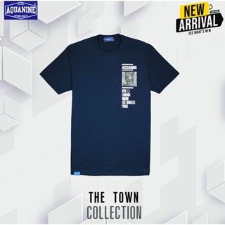 AQUANINE เสื้อยืด รุ่น The Town เสื้อยืดคอกลม ลิขสิทธิ์แท้