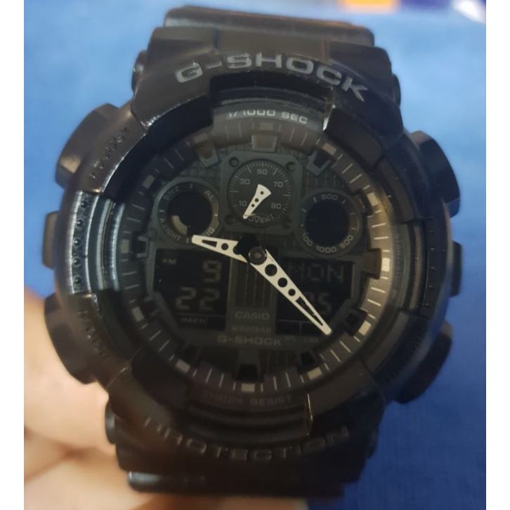 G Shock GA100 มือสอง 2 แท้ ใช้งานได้ปกติ