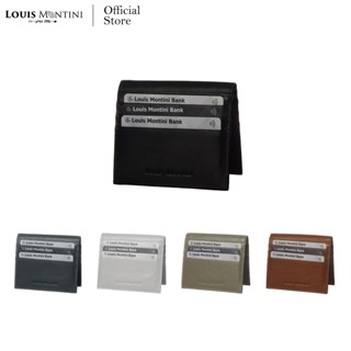 Louis Montini Cowhide Credit Card Holder กระเป๋าเก็บบัตร หนังวัวแท้ กระเป๋าใส่บัตรเครดิต WK23