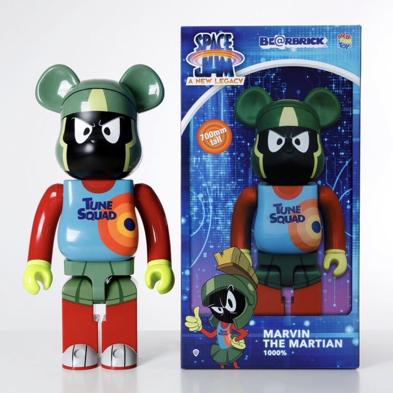 Bearbrick Marvin The Martian Tune Squad  Looney Tunes 100%+400% 1000%