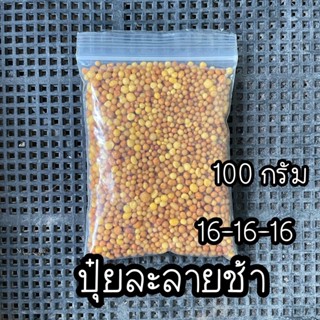 ปุ๋ยละลายช้า(ออสโมโค้ท) ยี่ห้อ Multiteck มัลติเทค สูตร 16-16-16