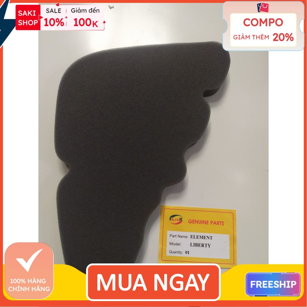 ซื้อ 5 - โฟมกรองอากาศสําหรับ Piaggio Liberty 2V Vietnam Piaggio Zip