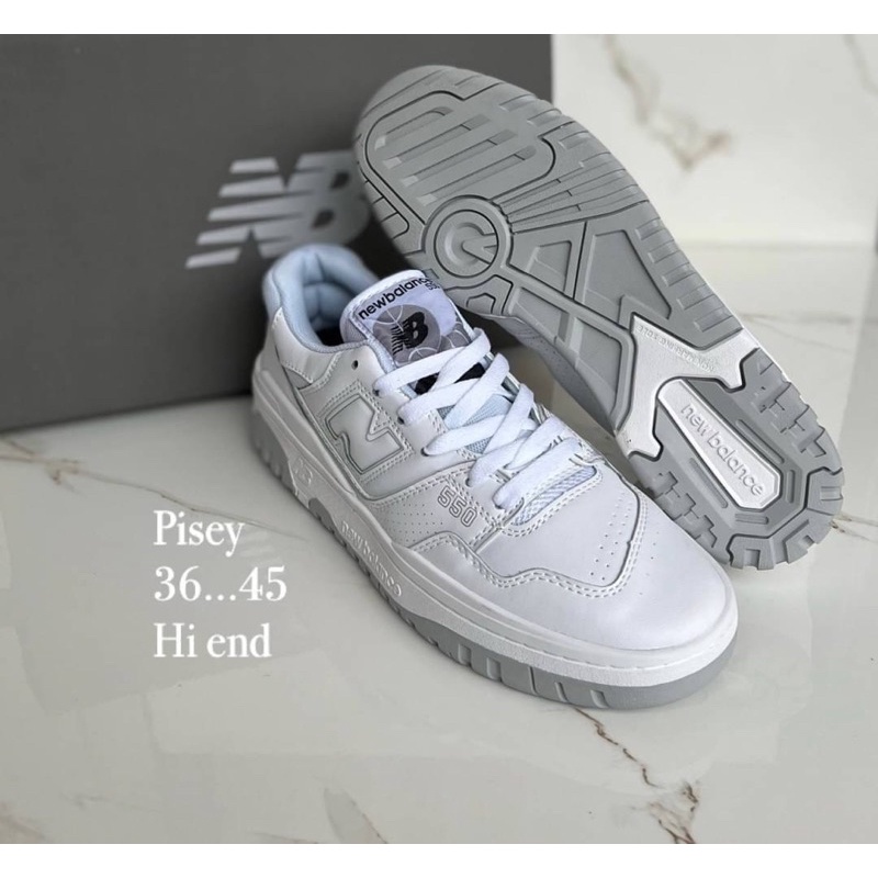 🎊🛍รองเท้าผ้าใบ New balance 550รุ่นมาใหม่ รองเท้าผ้าใบงามแท้ใส่ได้ทั้งผู้หญิงและผู้ชาย