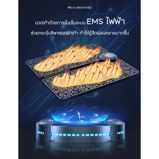 DEMA เครื่องนวดเท้า 8โหมด19 เกียร์ แผ่นนวดเท้า ที่นวดเท้า เครื่องนวดจุด EMS เครื่องนวดฝ่าเท้า ที่นวดเท้าไฟฟ้า