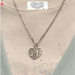 [Taeyeon Wear] สร้อยคอ จี้โลโก้ Love is True PO HEART