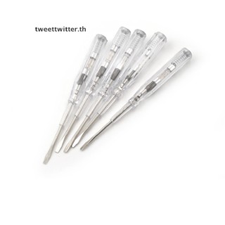 Tweet ปากกาทดสอบแรงดันไฟฟ้า 100-500V 1 ชิ้น